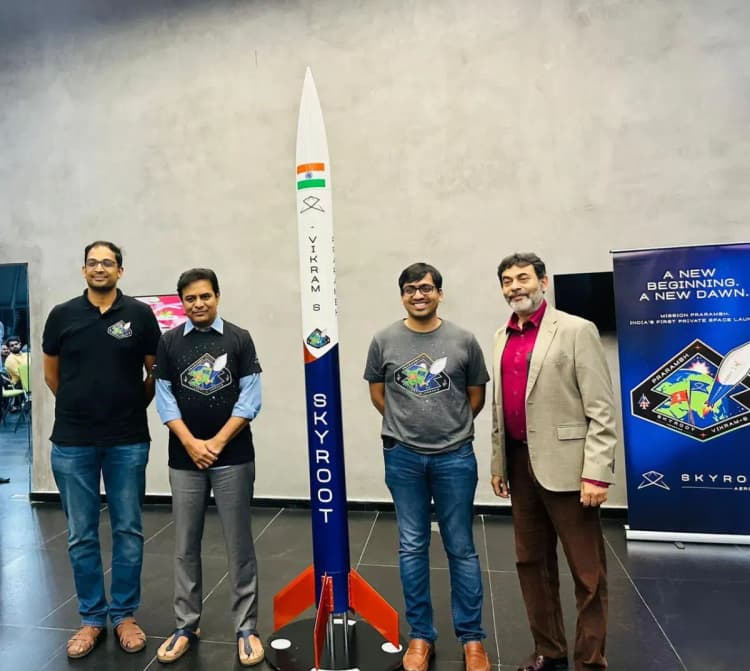 Skyroot Aerospace's Launch Doubling Plan Reflects India's Private Space Boom
